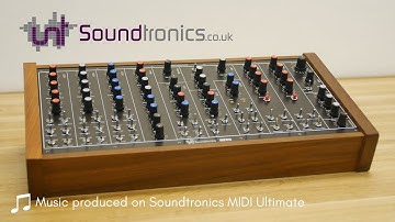 Soundtronics MIDI Ultimate DIY Analogue Synth Demo