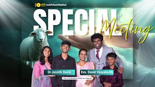 🔴  நேரலை | Sunday Service 2026 | Eva. David Vijayakanth | Dr. Jancith David &amp; Family 🔴