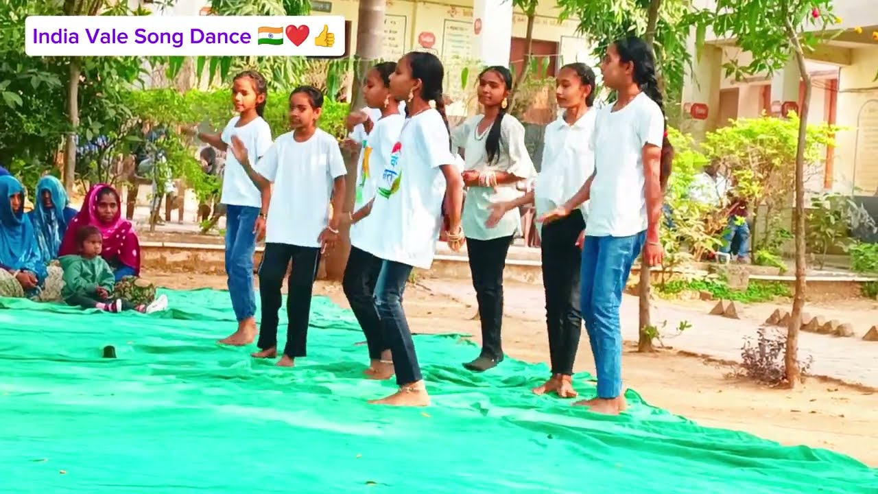 India Vale Song Dance 🇮🇳❤️ ( Chari Primary School  ) Panchmahal #chariprimaryschool  #panchmahal