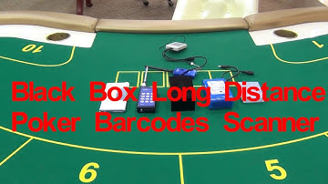 Black Box Long Distance Poker Barcodes Scanner