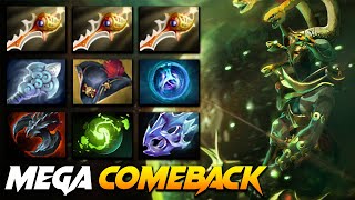 Medusa Immortal Mega Rapier Comeback - Dota 2 Pro Gameplay [Watch & Learn]