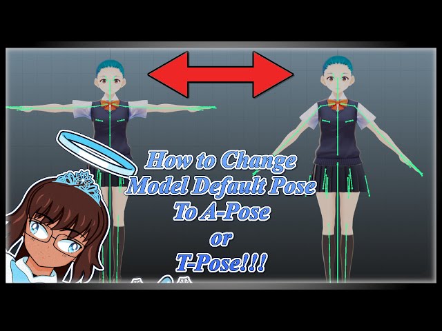 05 - Set T Pose for Pose and Animation Correction