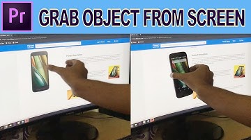 Premiere Pro Tutorial : Grab Object from Screen | Zach King Magic trick