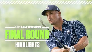 Full Highlights: Bryson makes history on Sunday with 58 | LIV Golf Greenbrier