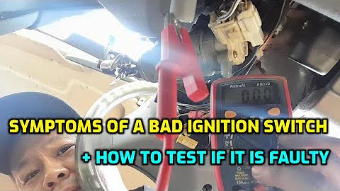 SYMPTOMS OF A BAD IGNITION SWITCH + HOW TO TEST TO MAKE SURE IT IS ACTUALLY FAULTY