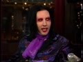 Marilyn Manson- David Letterman 1998 (First appearance)