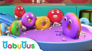 Learn Colors with Donuts | Numbers Song | Kids Kitchen | Nursery Rhymes | Baby Songs | BabyBus