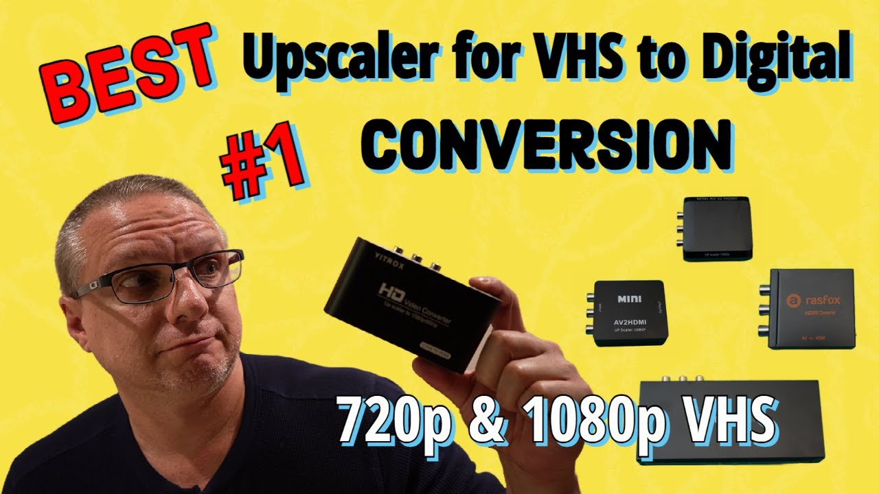 VHS to Digital Conversion using Hardware Upscaler 