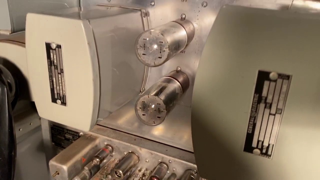 Vintage General Electric FM Transmitter, Circa 1957