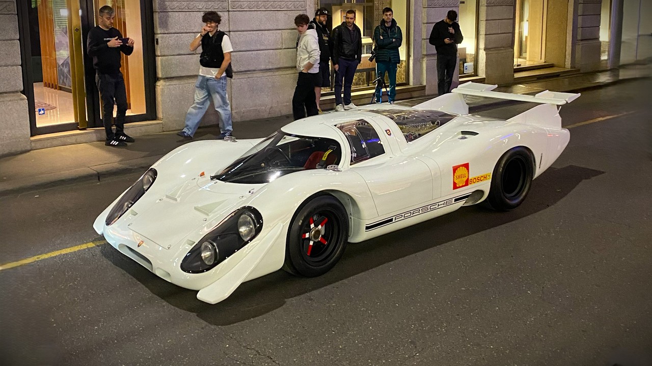 Horacio Pagani’s 1969 Porsche 917 LH in Milan !