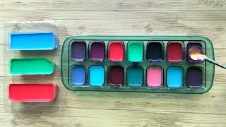 How to create a 14 New colour using the primary colour of red , blue, green,colour mixing.