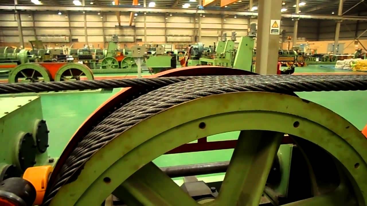 GABASWIRE STEEL ROPE FOR DRILLING LINE - YouTube