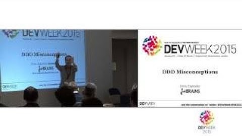 DDD misconceptions Dino Esposito