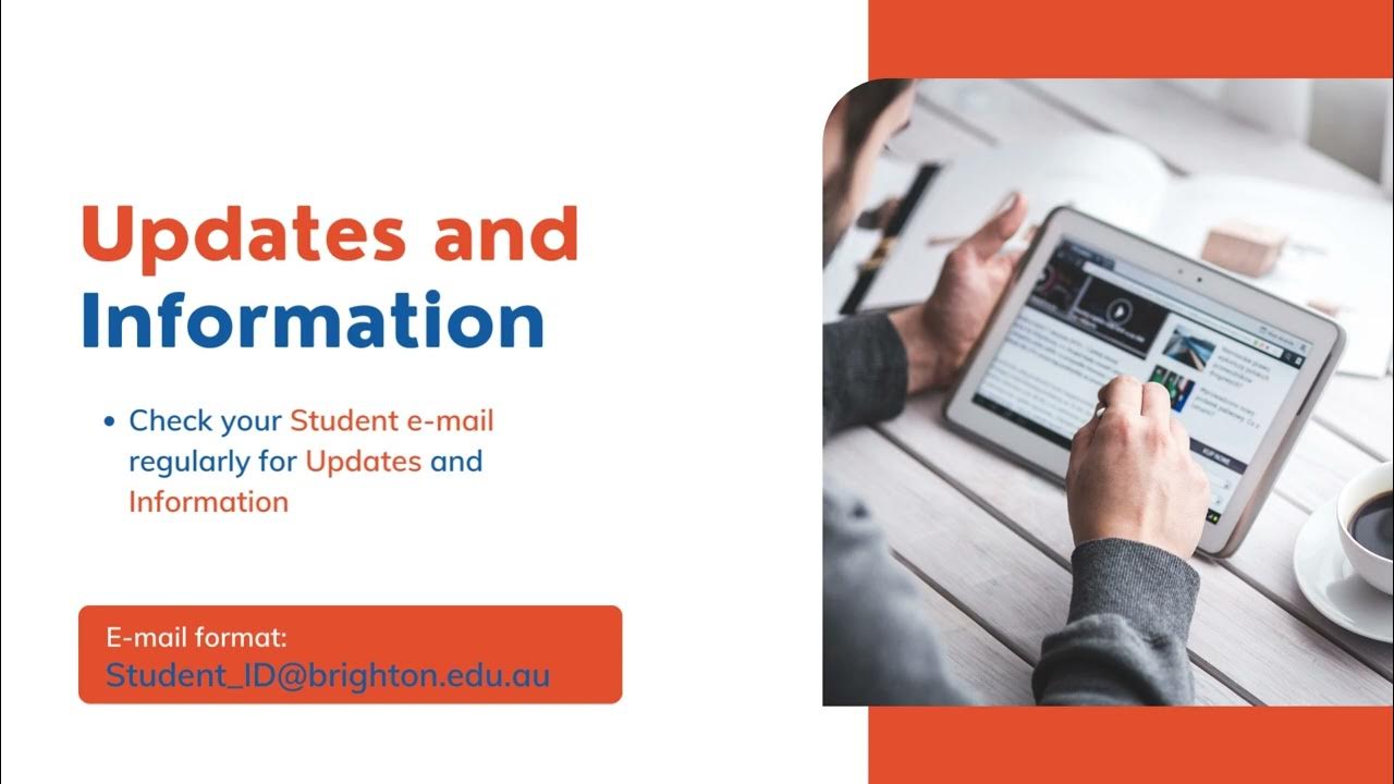 Check your Student email regularly - YouTube