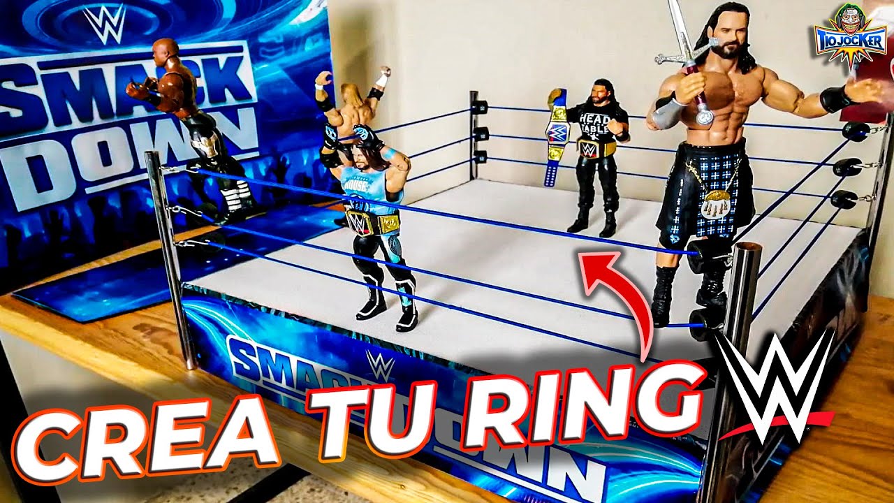 pañuelo capacidad caligrafía CREA TU PROPIO RING DE WWE - DIY - YouTube