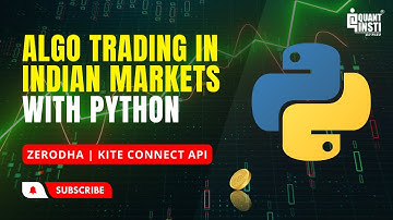 Algo Trading Zerodha | Algo Trading in Indian Markets with Python | Kite Connect API