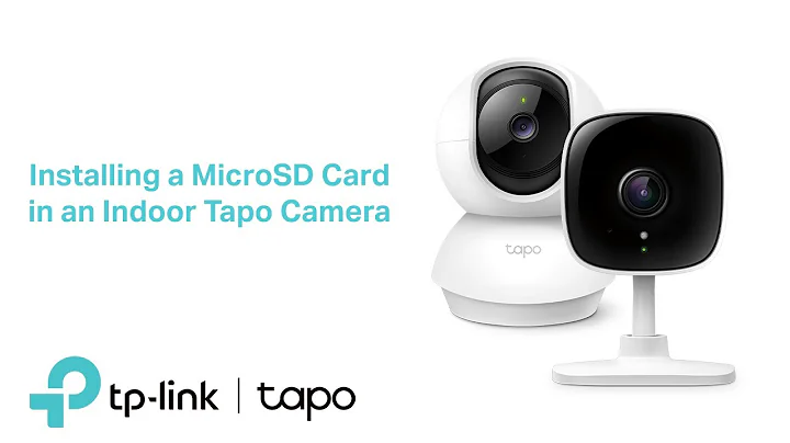 Quick Tips   Installing a MicroSD Card in an Indoor Tapo Camera