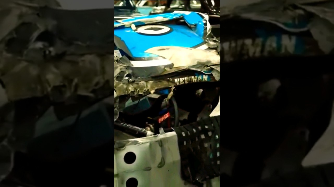 First EVER Look at Ryan Newman's Near Fatal Daytona Crashed Car