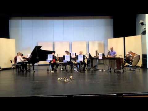 Derek Bourgeois, Concerto for 3 Trombones, piano a...