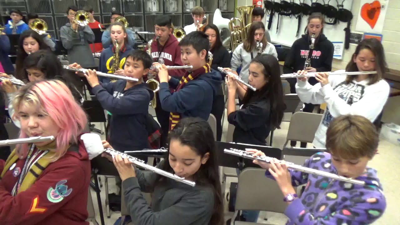 Lincoln Middle School Alameda Advanced Band Practicing The National Lincoln Middle School Alameda Advanced Band Practicing The National