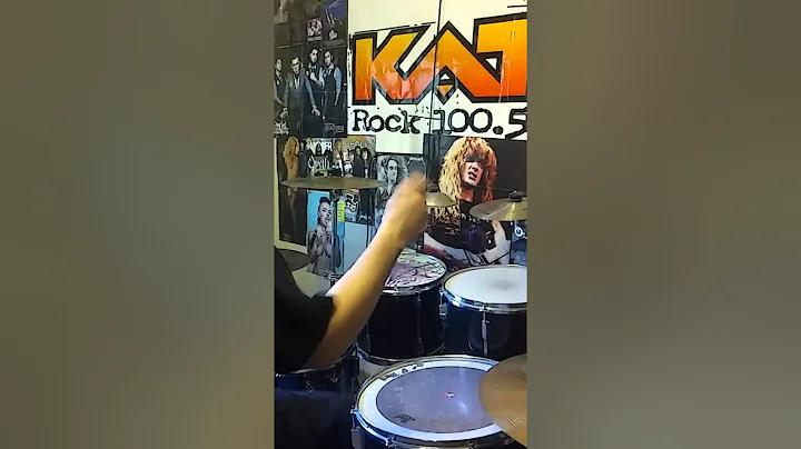 Matthew dukes playing the drums
