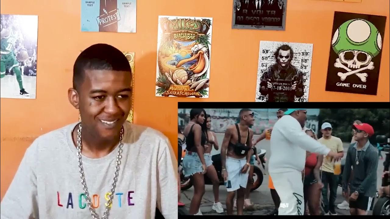 Jhony REACT - VOU JOGAR BALA NESSE COPO - Mc Ryan SP, Paiva, Kadu, IG, GP e  Kanhoto ( Web Clipe ) 