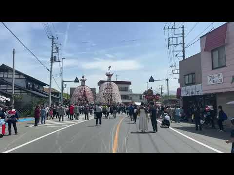 小鹿野の春祭り　本日20日開催中