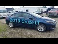 2019 Chevy CRUZE LT - Pacific Blue Metallic - FULL WALK AROUND REVIEW