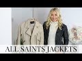 ALL SAINTS LEATHER JACKET REVIEW, STYLING & SIZING TIPS - BLACK FRIDAY TRY ON HAUL