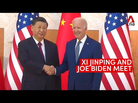 Xi Jinping and Joe Biden hold face-to-face talks in Bali ahead of G20 summit