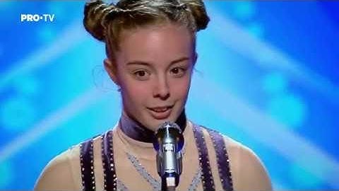 Romanii au talent 2018: Elina Savga - Patinaj artistic pe role