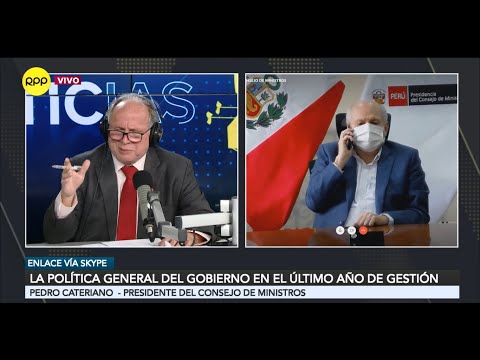 Pedro Cateriano reitera respaldo a Martín Ruggiero: &quot;Es completamente competente&quot;