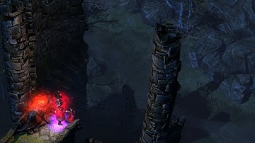 Grim Dawn gameplay. Occultist is visiting Coliseum on Elite.