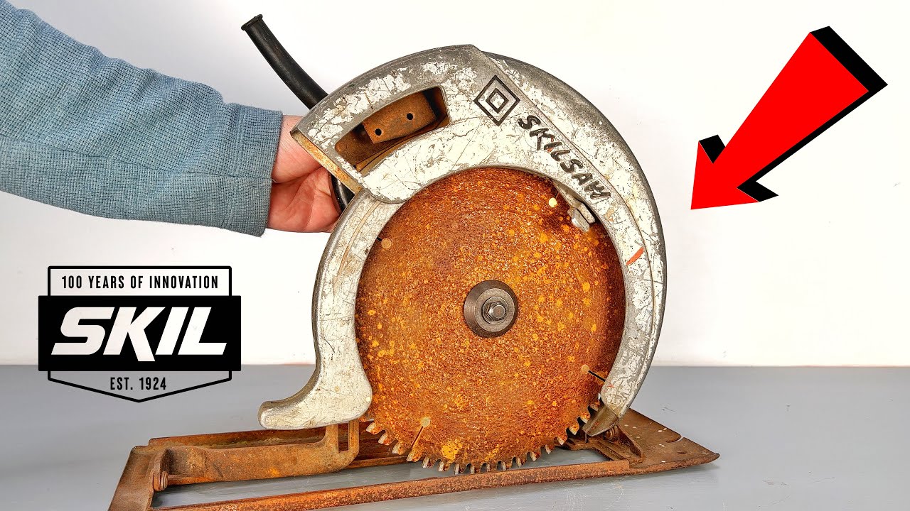 Watch this Restoration , Win this Restored Skilsaw !