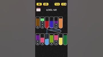 🏅 Water Sort 🧪 LEVEL 491 🧪 #shorts #watersort #puzzle #walkthrough #solution #guia #guiarapida