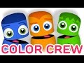 Color Collection 2: Blue, Orange, Green | Learning Colors Lesson for Kids | Color Crew | BabyFirst