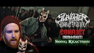SLAUGHTER TO PREVAIL - CONFLICT (Song Reaction)