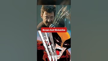 Wolverine variants vs comic references