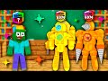 TOP UPGRADED CLOCKMAN - TITAN DRILLMAN MONSTER SCHOOL Herobrine and Zombie in Minecraft Animation