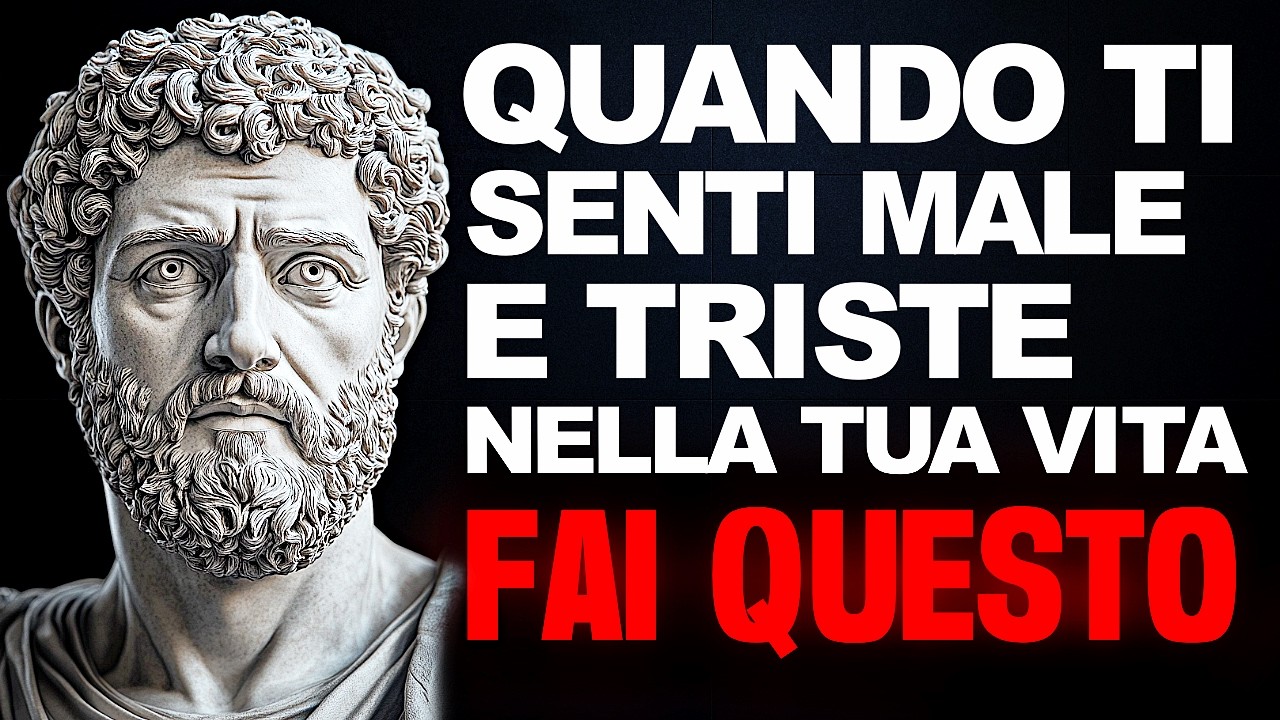 SENZA ENERGIA E TRISTE, RICORDA QUESTE LEZIONI STOICHE - FILOSOFIA STOICA