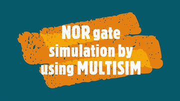 9-NOR gate simulation by using MULTISIM