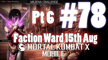 Faction Wars 15th Aug Part VI - Mortal Kombat X Mobile Gameplay Pt 78 [V1.3] [IOS - iPad]