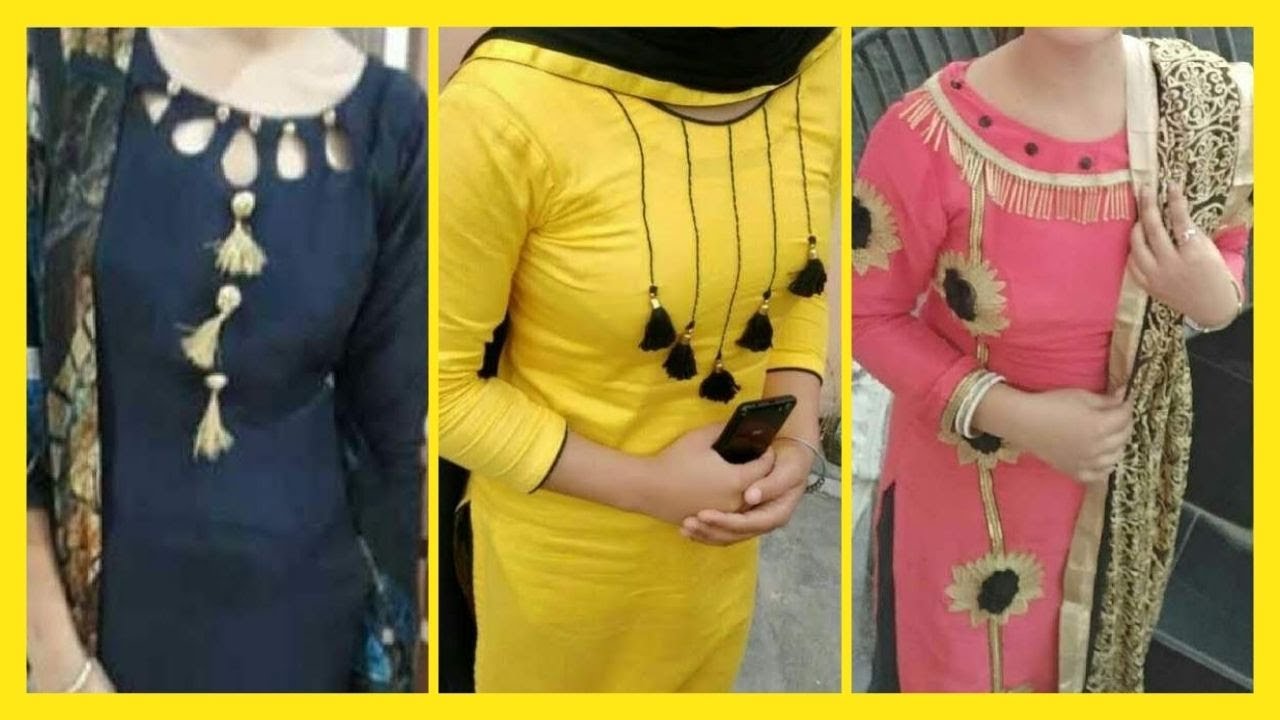 Suit Neck Designs For Punjabi Dresses - K4 Fashion