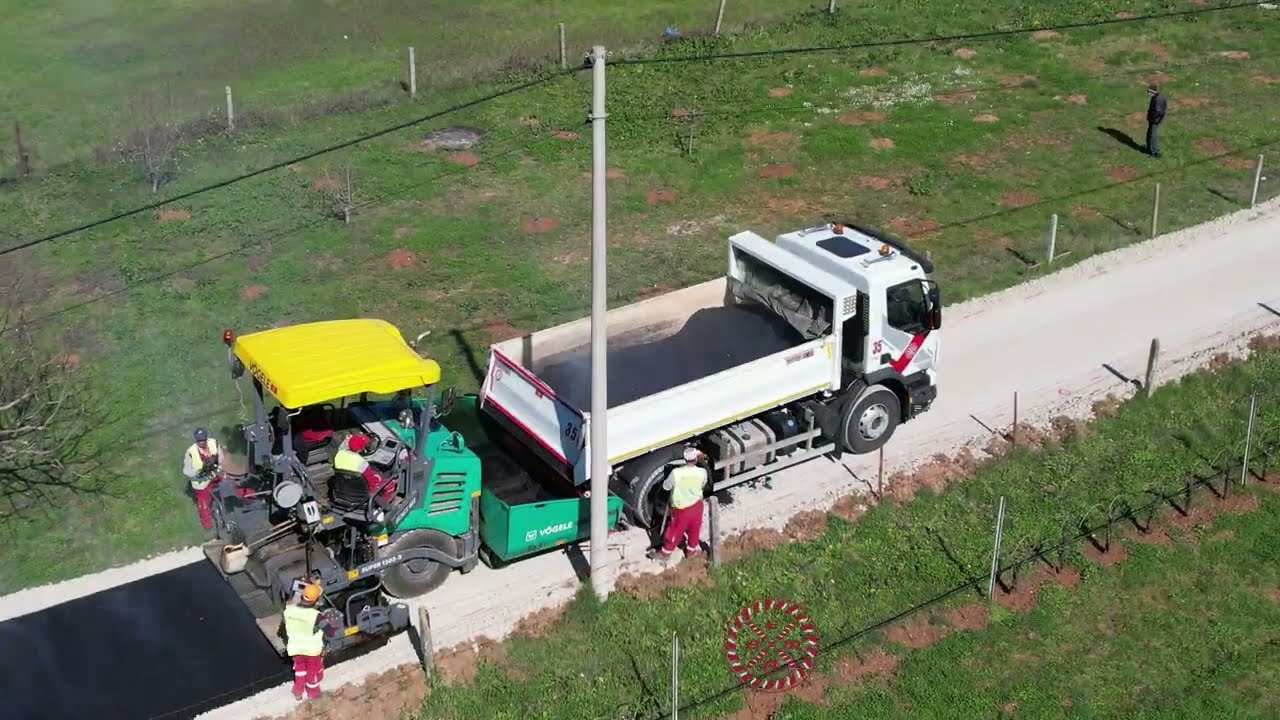 Izvođenje asfalterskih radova na lokalnim putevima u opštini Tuzi