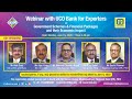 Webinar with UCO Bank for Exporters