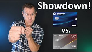 Chase Freedom Unlimited vs. Wells Fargo Active Cash Visa  Credit Card Showdown!