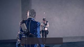 Astral Chain - File 2 Awake: Police HQ Roof: Talk To Joey and Sarah Bennett Dialogue Gameplay (2019)