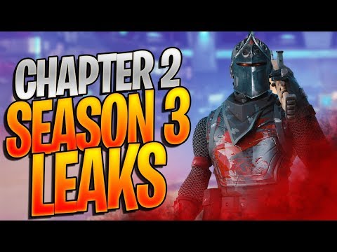 FORTNITE CHAPTER 2 SEASON 3 LEAKS