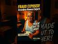 FRAUD BUST! Grandma Names Check Thief!