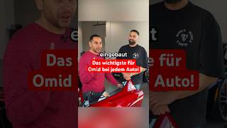 Ohne dieses Feature würde Omid kein Auto fahren...